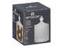 Giftdecor Bombonera en Cristal Rombos Transparente 8,5 x 8,5 x 14 cm (Set de 24)