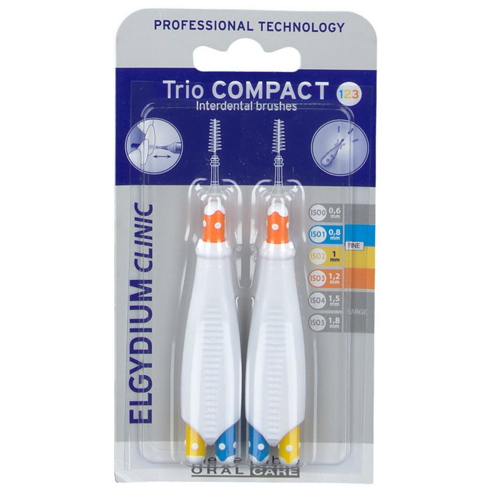 Elgydium Set Duo Brosse interdentaire Multi-Color 2 pcs Elgydium Set Duo Brosse interdentaire Multi-Color 2 pcs