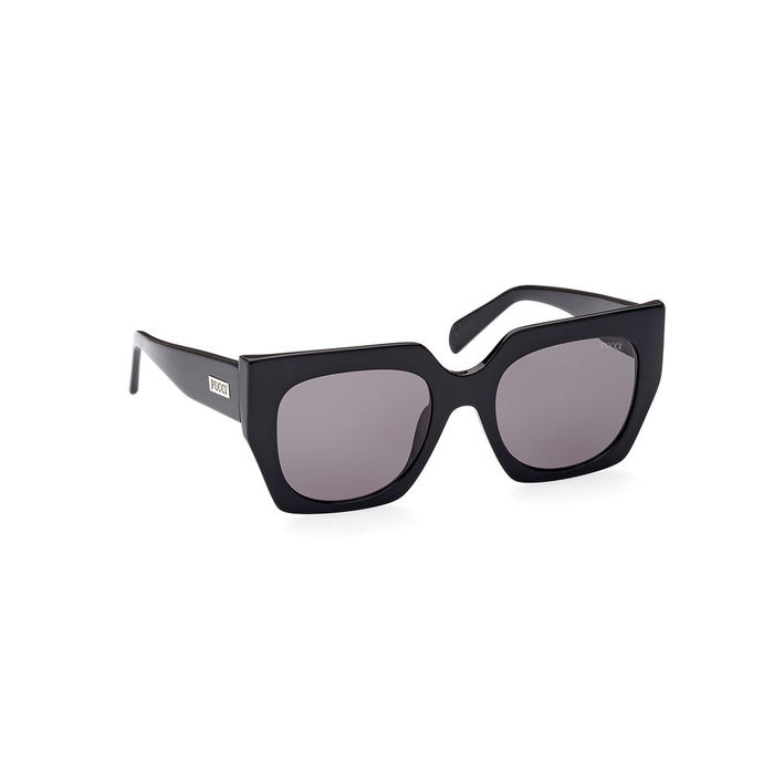 Emilio Pucci Lunettes de soleil EP0197 01A Femme Noir Acetate Diametre Cristal 52mm