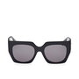 Emilio Pucci Lunettes de soleil EP0197 01A Femme Noir Acetate Diametre Cristal 52mm