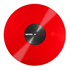 Serato Standard Colors 12 pouces Rouge (Paire) de vinyles de contrôle