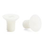 HERRAJES ALK Vis Nylon à Tête Ronde Plate DIN 965 Filetage Métrique M6 - Longueur 10 mm
