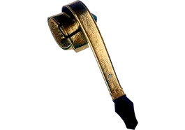 GETM Sangle pour Guitare et Basse - Distressed Vernice Gold