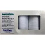 Madeira Boite de 4 Bobines de Fil pour Surjeteuse - Fil Couture Resistante pour Finitions Professionnelles sur Tissus Fins et Epais