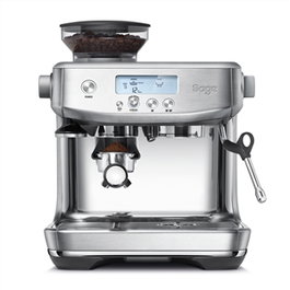Sage SES878BSS4EEU1 Cafetière Barista Pro Machine à Expresso avec Broyeur Intégré Conique, LCD, ThermoJet, Portefiltre 54 mm, Mousseur à Lait, Noir