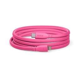 Rode SC19 Pink Câble USB-C vers Lightning 1,5m MFi pour Microphones iOS