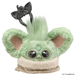 Hasbro Furblets Grogu STAR WARS, Mini peluche électronique Furby de collection avec plus de 45 sons, jouet à partir de 6 ans