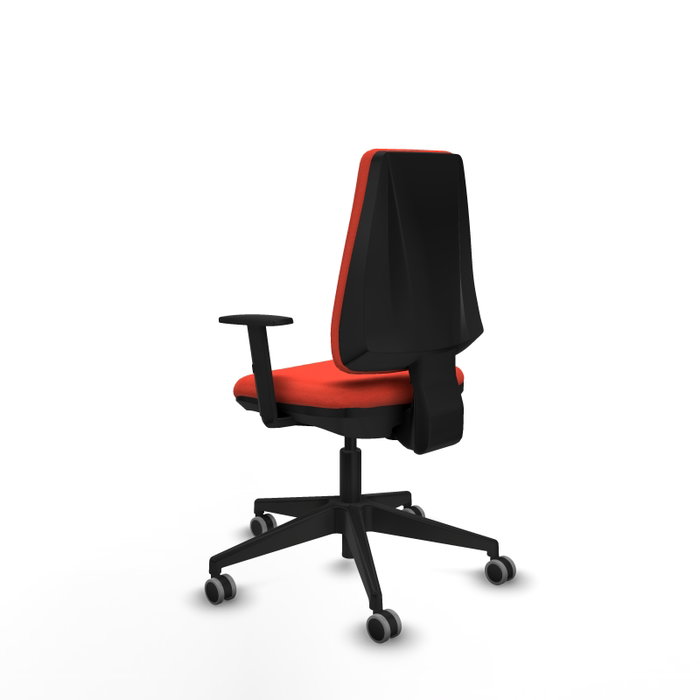 PIQUERAS Y CRESPO Chaise de Bureau Elche CP Bali Orange Foncé PIQUERAS Y CRESPO Chaise de Bureau Elche CP Bali Orange Foncé