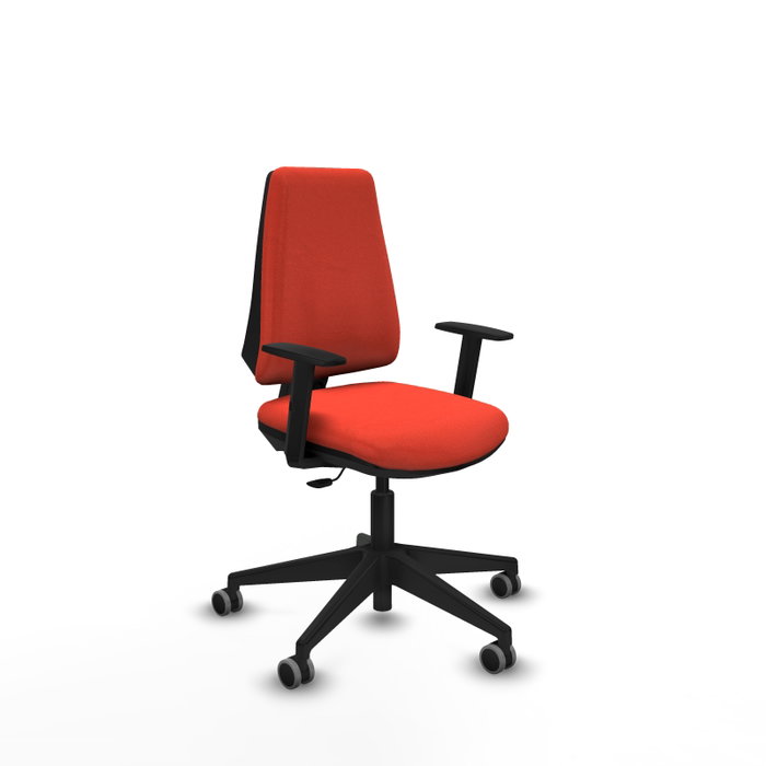 PIQUERAS Y CRESPO Chaise de Bureau Elche CP Bali Orange Foncé PIQUERAS Y CRESPO Chaise de Bureau Elche CP Bali Orange Foncé