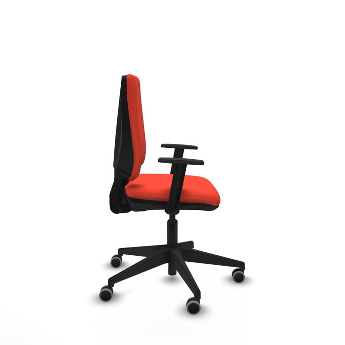 PIQUERAS Y CRESPO Chaise de Bureau Elche CP Bali Orange Foncé PIQUERAS Y CRESPO Chaise de Bureau Elche CP Bali Orange Foncé
