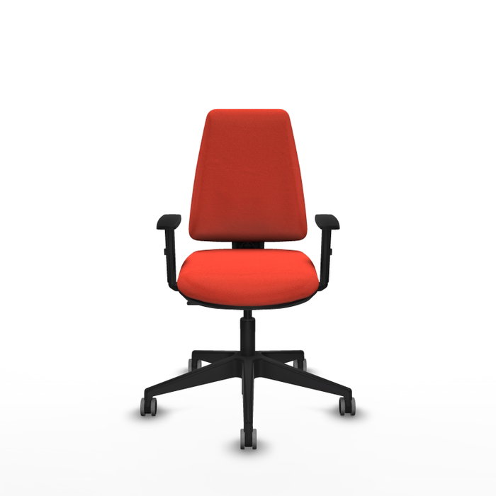 PIQUERAS Y CRESPO Chaise de Bureau Elche CP Bali Orange Foncé PIQUERAS Y CRESPO Chaise de Bureau Elche CP Bali Orange Foncé