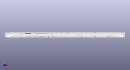 Module LED 559x23,6_24LED 4000K CRI80 L128-E5