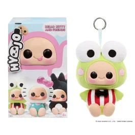 Hyojo Keroppi - Porte-clé peluche squishy Hello Kitty and Friends
