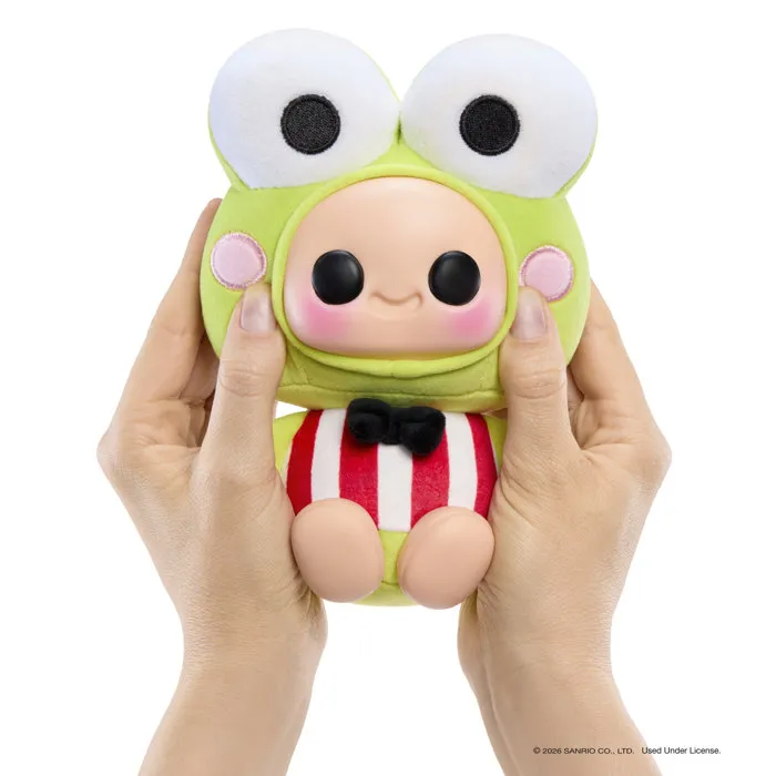 Hyojo Keroppi - Porte-clé peluche squishy Hello Kitty and Friends