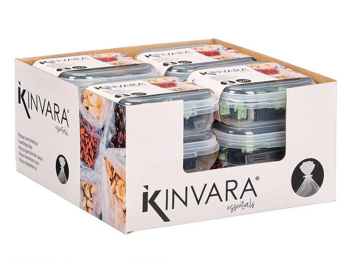 KINVARA SET 24 PINZAS CIERRE FACIL