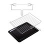 Adler AD 6026 Four électrique 1800 W 48 L Acier inoxydable Noir 2 fonctions Convection et Rôtissoire