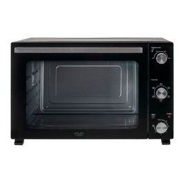 Adler AD 6026 Four électrique 1800 W 48 L Acier inoxydable Noir 2 fonctions Convection et Rôtissoire