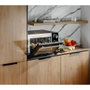 Adler AD 6026 Four électrique 1800 W 48 L Acier inoxydable Noir 2 fonctions Convection et Rôtissoire