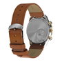 Timex TW2W64400 avec cadran jaune et bracelet en cuir marron