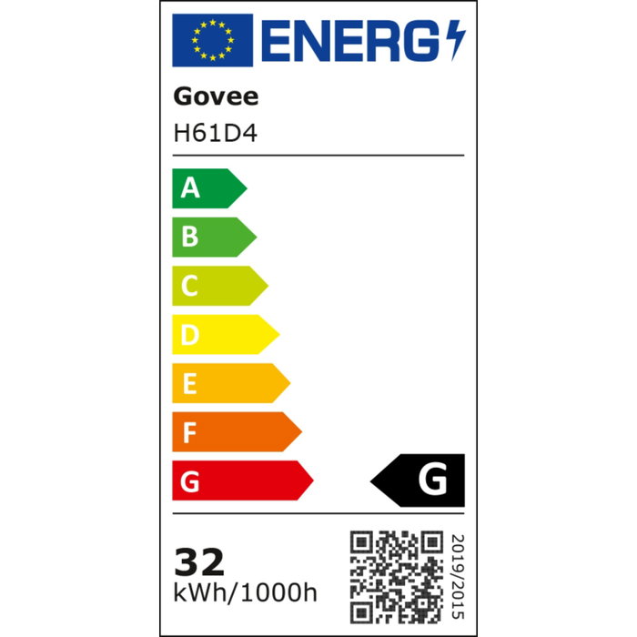 Govee Neon Rope Light 2 Ruban LED Néon 4m Blanc Matter Ready