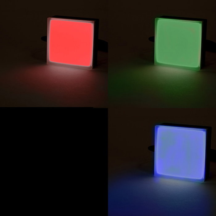 PRO Brique LED Encastrable Sol RGB 2,6W 256Lm DMX512 IP67 Extérieur Jardin SL-LMBL200-RGB PRO Brique LED Encastrable Sol RGB 2,6W 256Lm DMX512 IP67 Extérieur Jardin SL-LMBL200-RGB