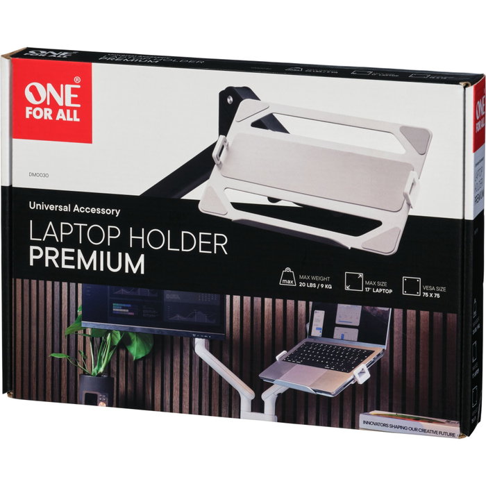 One For All DM0030 Support pour ordinateur portable 10-17'' VESA 75
