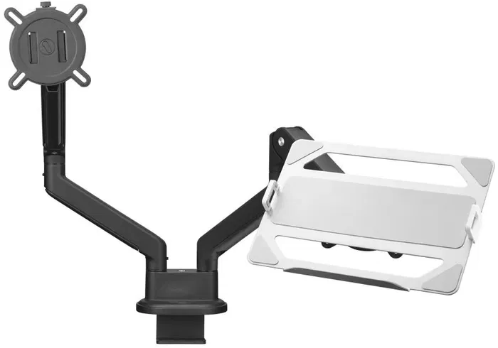 One For All - Support VESA 75 pour ordinateur portable 10" à 17" (max 9 kg) avec réglage de largeur et rebord de sécurité