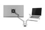 One For All DM0030 Support universel pour ordinateur portable compatible bras de monitor, avec butée de sécurité et patins en silicone