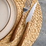 Day Set de 2 couteaux et 2 fourchettes pour viande en acier inoxydable