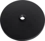 SBG Support Microphone Sol Rectangulaire Base Rond 25cm avec Embrayage Rotatif Hauteur Réglable 889-1625mm Noir