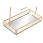 Boîte à bijoux Home ESPRIT Doré Métal Miroir 21 x 10 x 32 cm