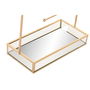 Boîte à bijoux Home ESPRIT Doré Métal Miroir 21 x 10 x 32 cm