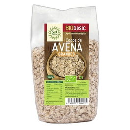 SOLNATURAL Flocons d'avoine épais Bio 500 g