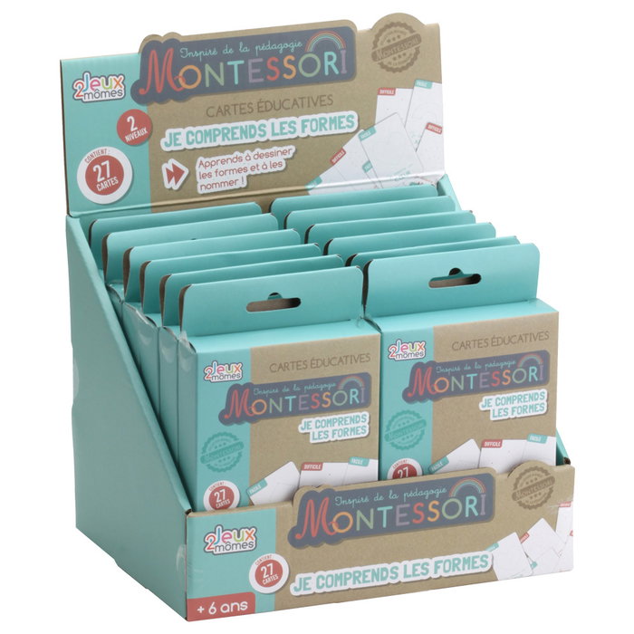 Jeux 2 momes JUEGO FORMAS Montessori