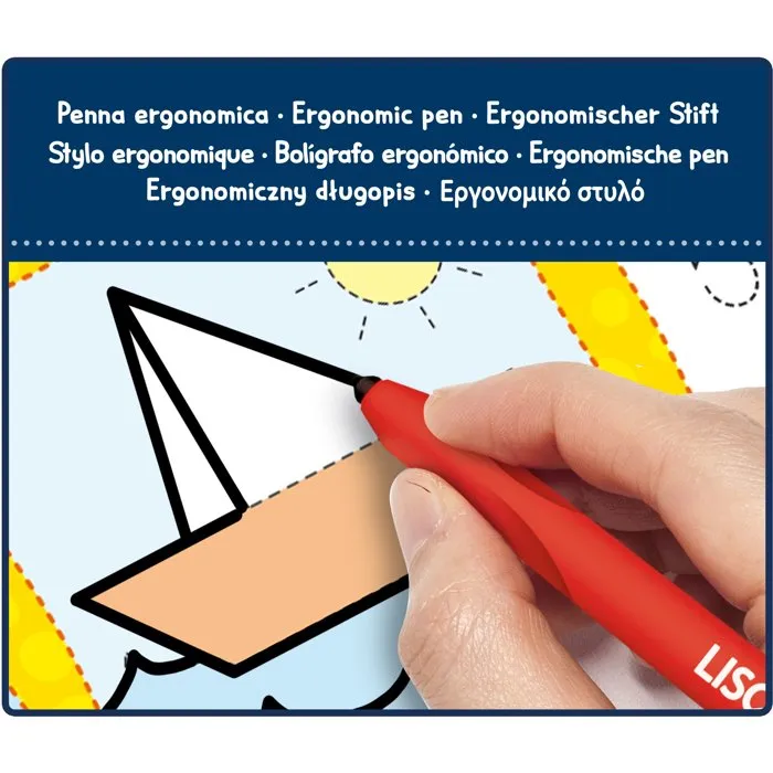 Lisciani Giochi Montessori Pen Display Stylo Ergonomique