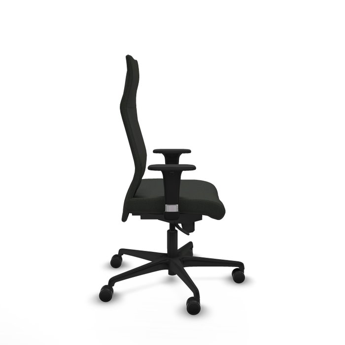 Piqueras Y Crespo Sillón Albacete Noir avec mécanisme Synchro et assise Viscoélastique