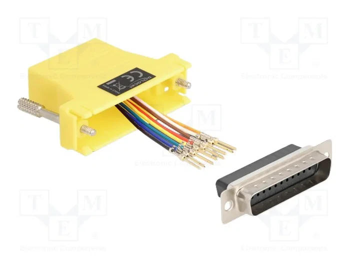 DELOCK Adaptateur D-Sub 25 Broches vers RJ45 DELOCK Adaptateur D-Sub 25 Broches vers RJ45