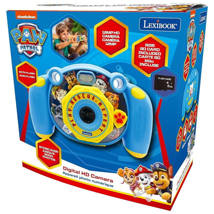 Lexibook Appareil Photo Numérique Pat' Patrouille Bleu et Multicolore