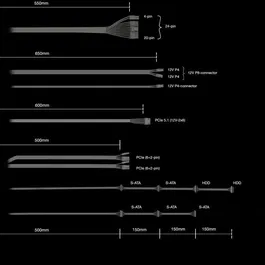 Be Quiet! Pure Power 13 M 650W - Alimentation PC ATX 3.1/PCIe 5.1 80 PLUS Gold - Ventilateur 120 mm Silencieux - Connecteurs GPU 12V-2x6 et PCIe 6+2