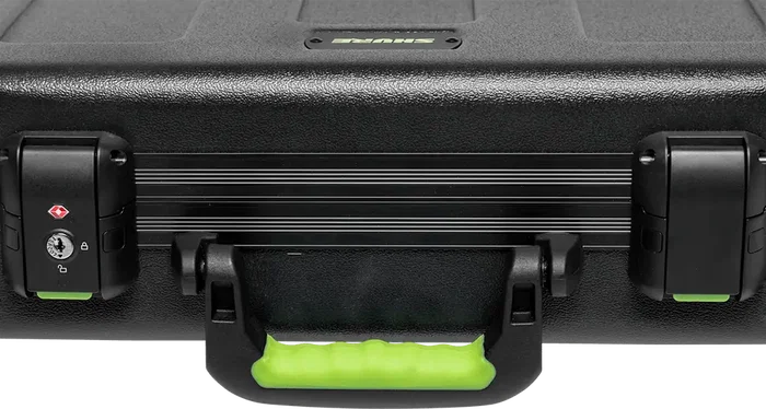 SBG Estuche de Transporte en Polyéthylène pour 6 Microphones HF avec Serrure TSA SBG Estuche de Transporte en Polyéthylène pour 6 Microphones HF avec Serrure TSA