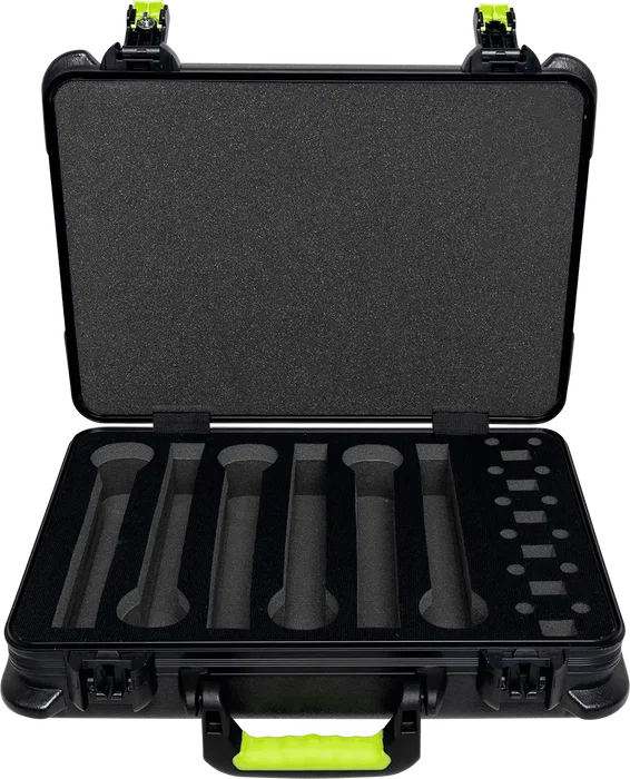 SBG Estuche de Transporte en Polyéthylène pour 6 Microphones HF avec Serrure TSA SBG Estuche de Transporte en Polyéthylène pour 6 Microphones HF avec Serrure TSA