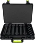 SBG Estuche de Transporte en Polyéthylène pour 6 Microphones HF avec Serrure TSA