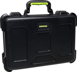 SBG Estuche de Transporte en Polyéthylène pour 6 Microphones HF avec Serrure TSA