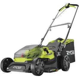 Ryobi RY18LM37A-240 Tondeuse à gazon sans fil 18V ONE+ Brushless Ø 37 cm avec 2 batteries 4.0 Ah