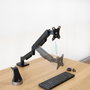 Tooq DB1733TNR-B Support de bureau articulé 17-32 pouces