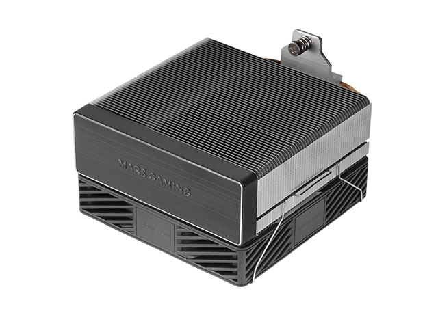 Mars Gaming MCPU-X4 Dissipateur CPU 4 Heatpipes Ventilateur PWM 120mm TDP 230W Silencieux