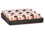 Acorde Bougie Parfumée Melon Pot en Verre Orange 7x6x7 cm (Set de 12)