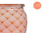 Acorde Bougie Parfumée Melon Pot en Verre Orange 7x6x7 cm (Set de 12)