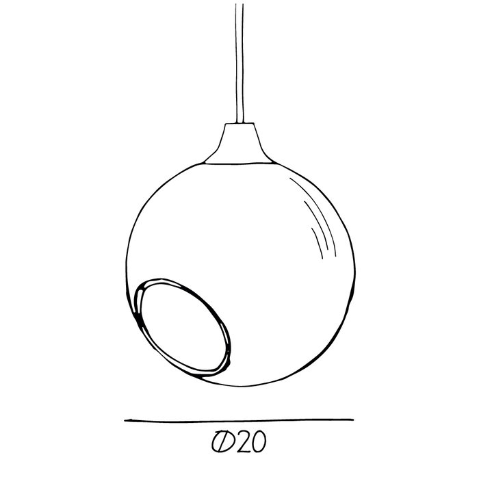 Suspension Ballroom Rose E27 en cristal