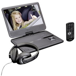 Lenco DVP-1010BK Lecteur DVD de voyage noir